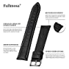 Fullmosa 14mm Watch Straps for Women and Men, Quick Release Replacement Band with Stainless Steel Buckle, Black #4