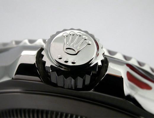 Rolex watch crown